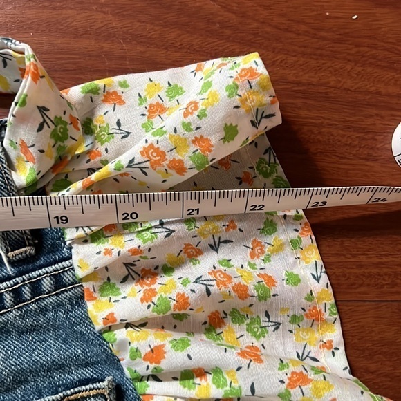 Gap up-cycled denim skirt‎ to apron - Picture 2 of 5